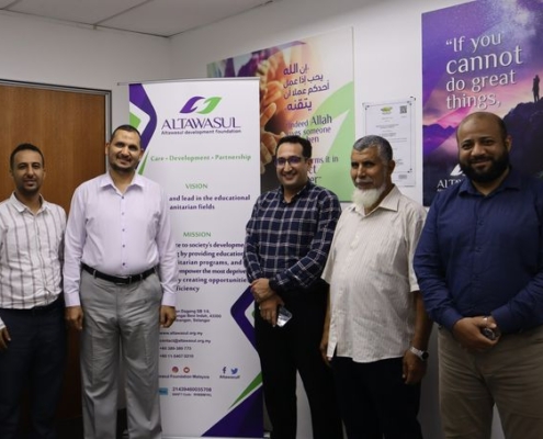A mini-symposium was held at ALTAWASUL Foundation