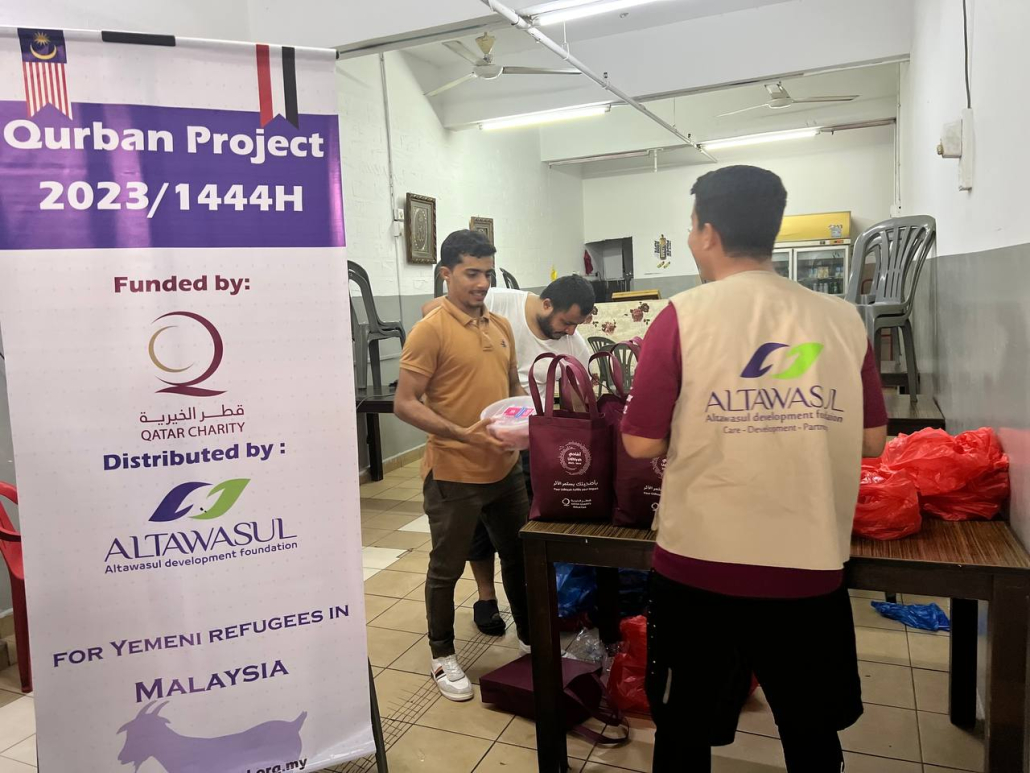 Qatar Charity funds Qurban project, aiding Yemeni refugees in Malaysia2 Qatar Charity funds Qurban project, aiding Yemeni refugees in Malaysia
