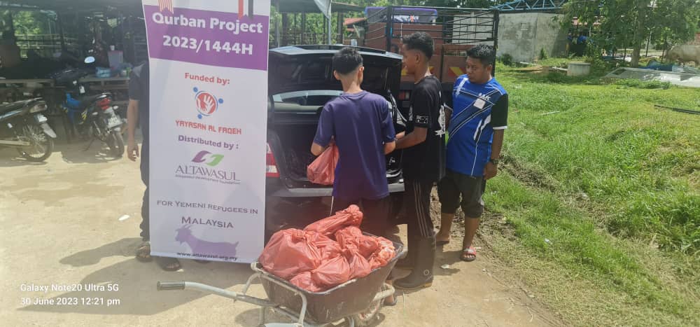 Yayasan Faqih funds qurban project2 Yayasan Faqih funds qurban project for Yemeni community
