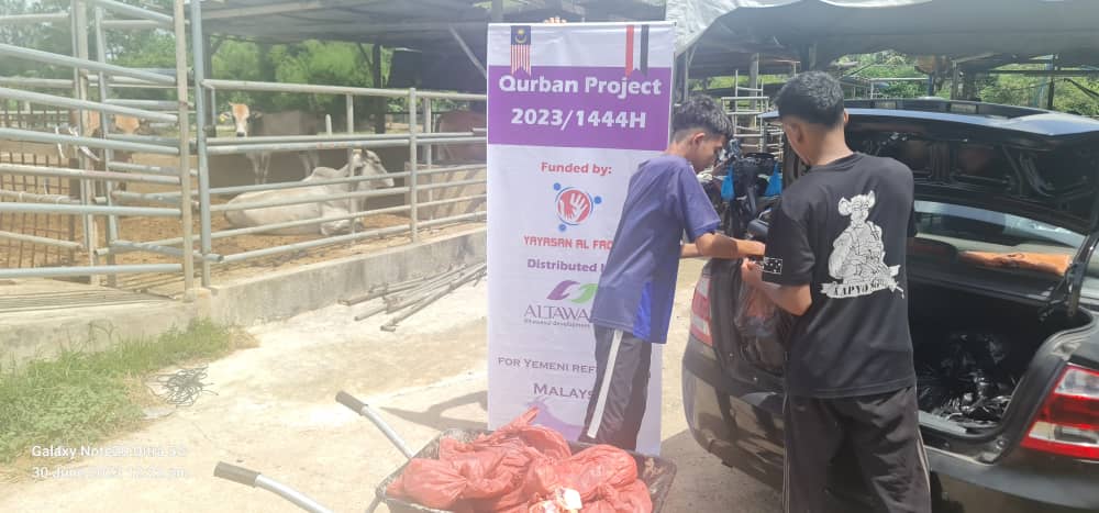 Yayasan Faqih funds qurban project4 Yayasan Faqih funds qurban project for Yemeni community